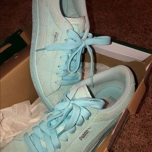 Puma suede sneakers